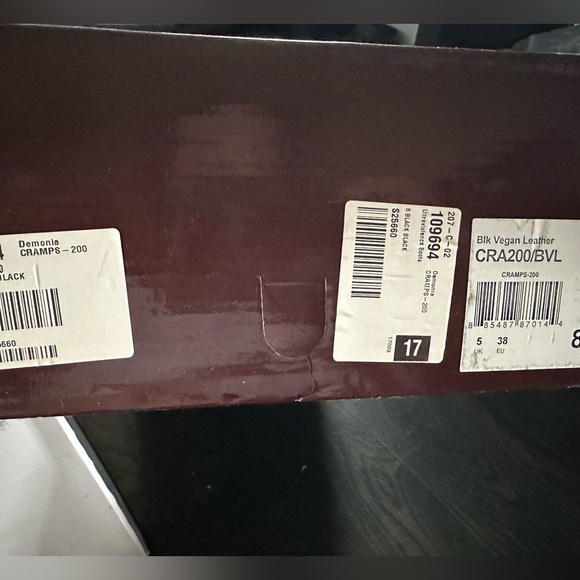 SOLD Demonia Cramps Moto Platform Boot DOLLS KILL - Picture 2 of 3